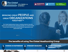 Tablet Screenshot of globalheadhunting.com